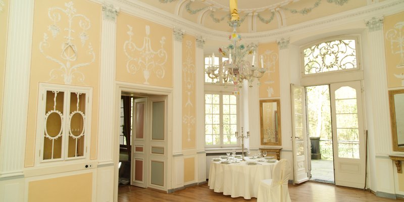 Schloss mit Eventscheune und Park nahe Köln - Hauptsaal im Schloss