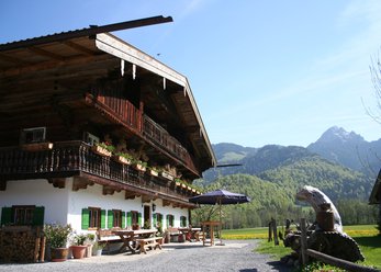 Mittelalterlicher Bergbauernhof