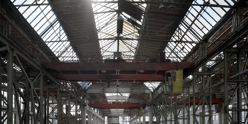 Hist. Halle mit mehr als 6000qm