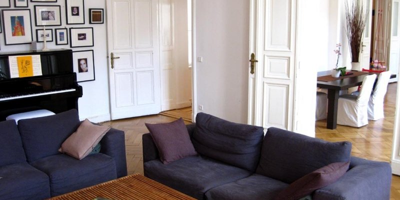 Art Noveau Apartment - Living Room