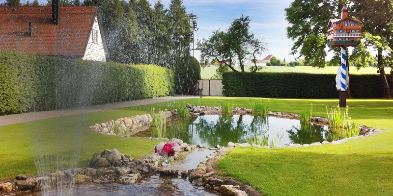 Idyllic country estate with a 20,000 m² Park