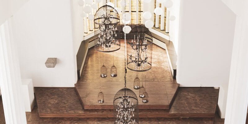 Former monastery in brick look