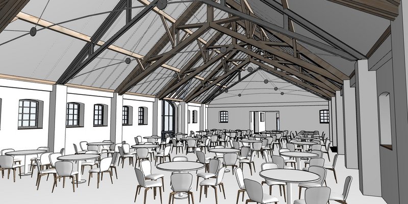 Schloss mit Eventscheune und Park nahe Köln - Die Eventscheune