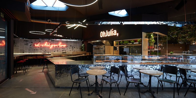 LOCATION gleich am Ausgang der S-Bahn/U-Bahn 