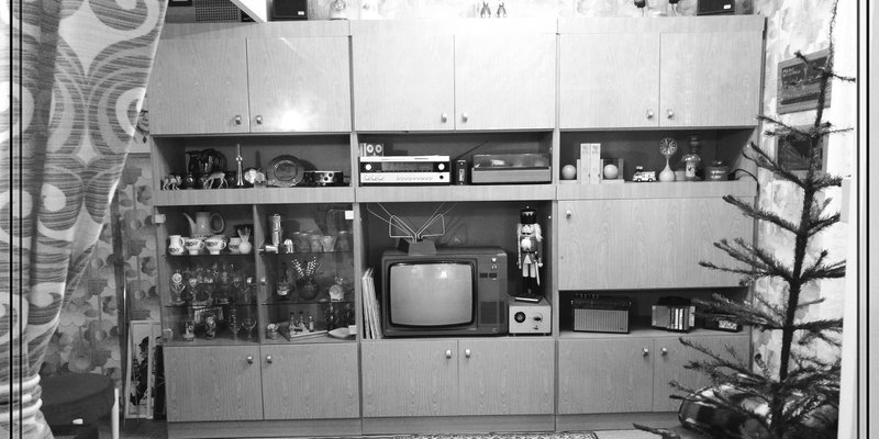 GDR bungalow, compl. original set up 