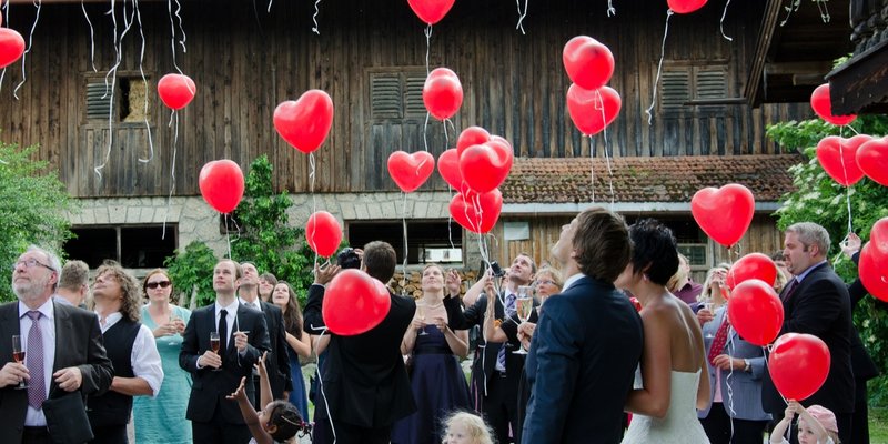 Mittelalterlicher Bergbauernhof - Hochzeit am Hof