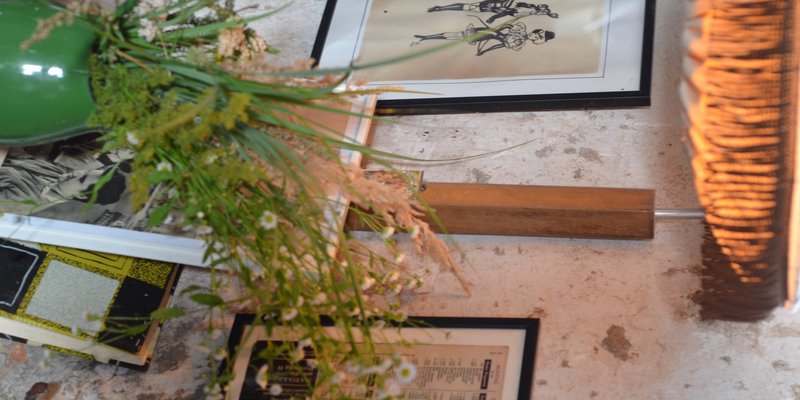 Party barn with a bar in the old flair