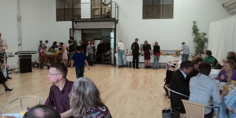 Partylocation in alter Dosenfabrik