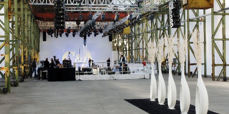 Hist. Halle mit mehr als 6000qm