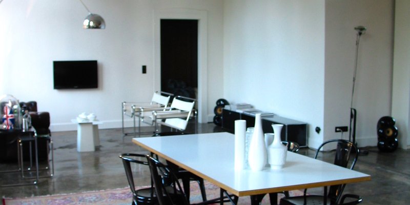 Bright industrial loft