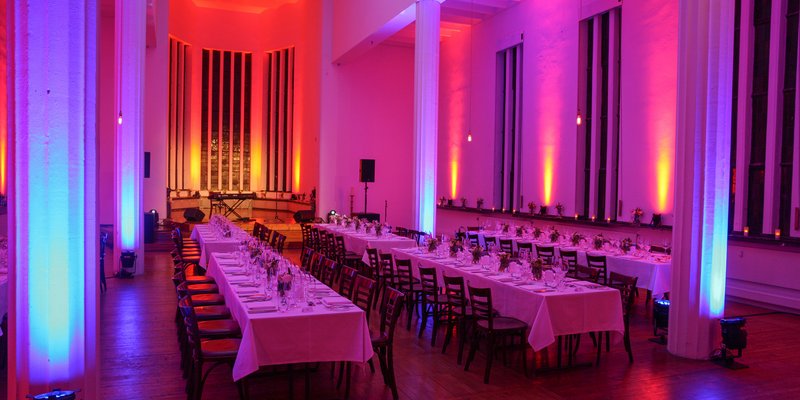 Former monastery in brick look