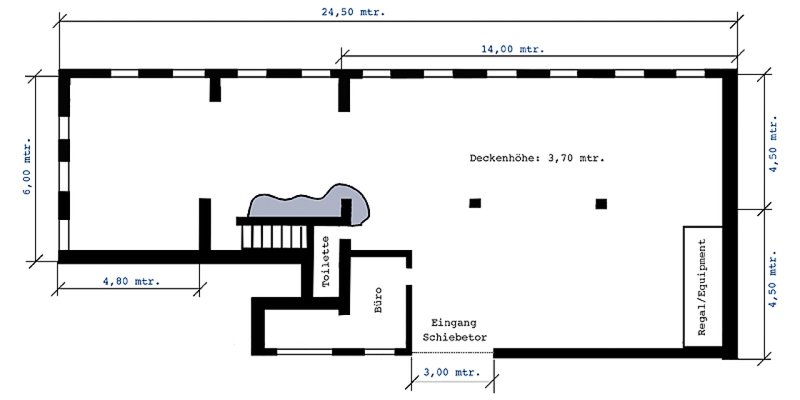 Studio mit LOFT-Charme in FFM