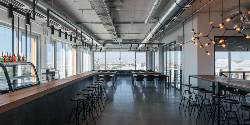 Event LOFT at 3 levels, pool and terrace