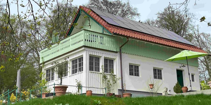 Seegrundstück- Landhaus, Terrasse, Seeblick