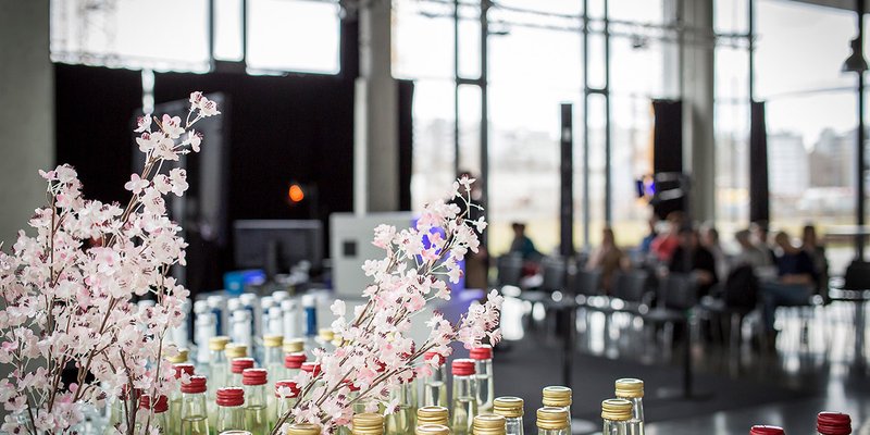 Large event Studio, lots of glass, concrete