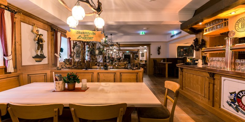 Hotel and restaurant Großhadern, three halls