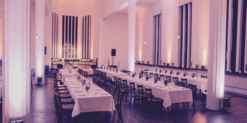 Former monastery in brick look