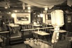 Theatersaal in Wirtshaus im Münchner Westen