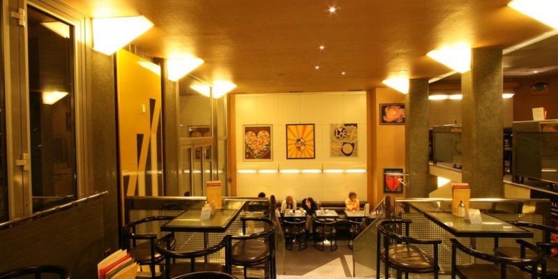 Schönes Cafehaus auf 4 Ebenen