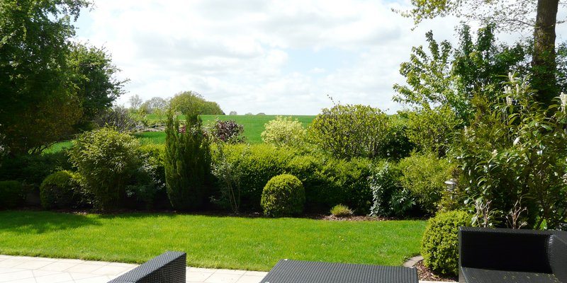 Modernes Haus mit einzigartigem Feldblick