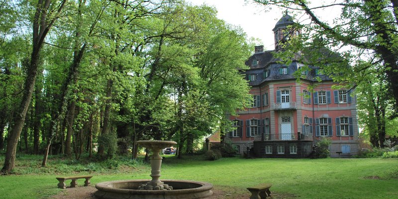 Schloss mit Eventscheune und Park nahe Köln - Die Parkanlage des Schlosses
