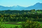 Berghof mit Pool und Blick auf die Berge - Ausblick mit Berge