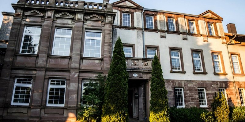 Altes Herrenhaus im Renaissance Stil.