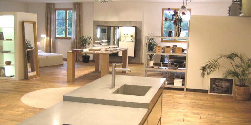 Exhibition space for high value. Furniture