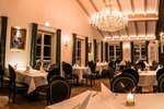 Restaurant hall with panoramic terrace Restaurant hall with panoramic terrace