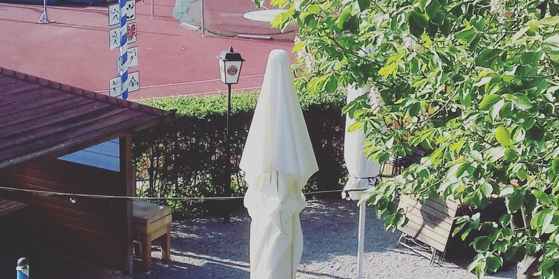 Club restaurant overlooking sports complex