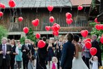 Mittelalterlicher Bergbauernhof - Hochzeit am Hof