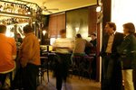 Bar m. schönem 70ies-Interieur