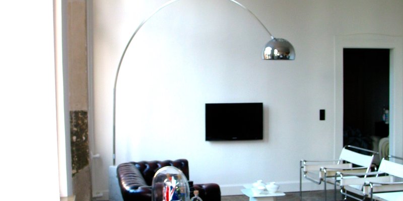 Bright industrial loft