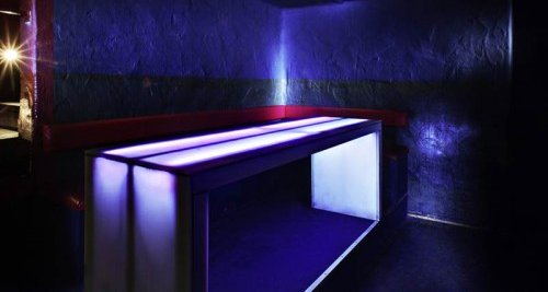 Cellar Club in the spaceship look, downtown