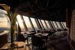 Revolving restaurant-bar with view over Düsseldorf