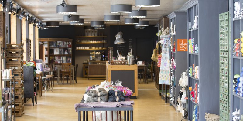 Shop with loft character