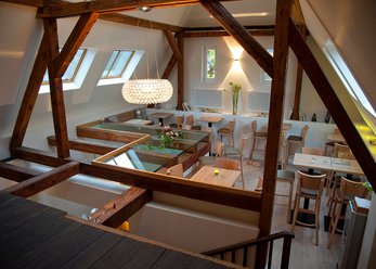 Restaurant in renovierter, historisch. Remise