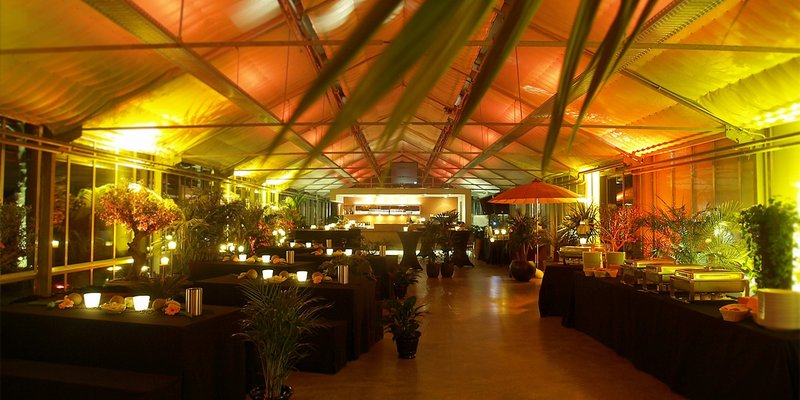 Glashaus m. Ausblick + Terrasse