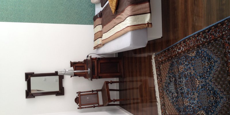 Loft Thalkirchen, fireplace, kitchen island