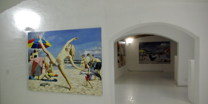 LOFT-Galerie mit Bar und Außenbereich