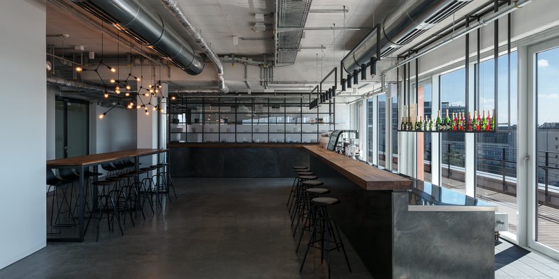 Event LOFT at 3 levels, pool and terrace