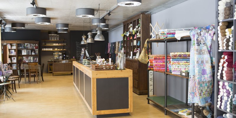 Shop with loft character