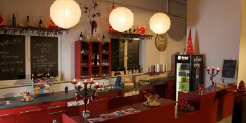 Cozy loft with a stage and bar 