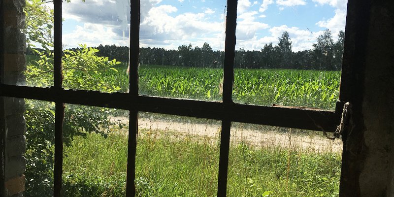 Party barn with a bar in the old flair