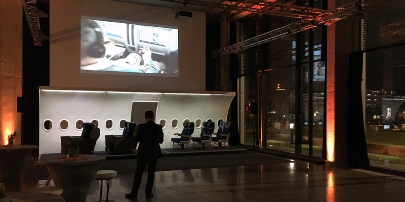 Large event Studio, lots of glass, concrete