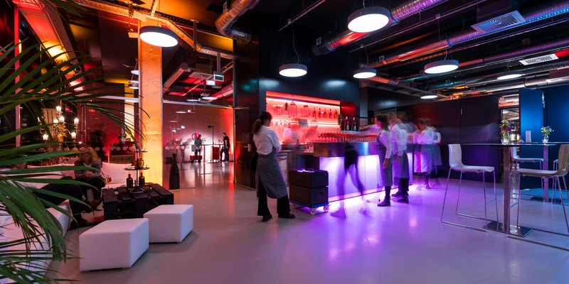 Rooftop Location über den Dächern Münchens