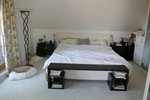 Schlafzimmer. Wasserbett