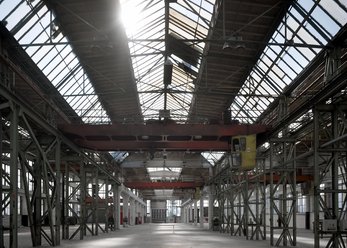 Hist. Halle mit mehr als 6000qm