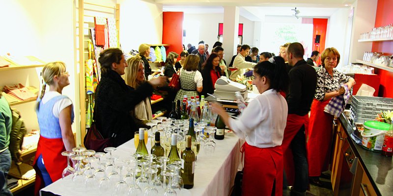 Celebration in a beautiful setting