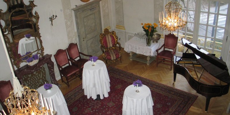 Wunderschönes Restaurant-Schlösschen